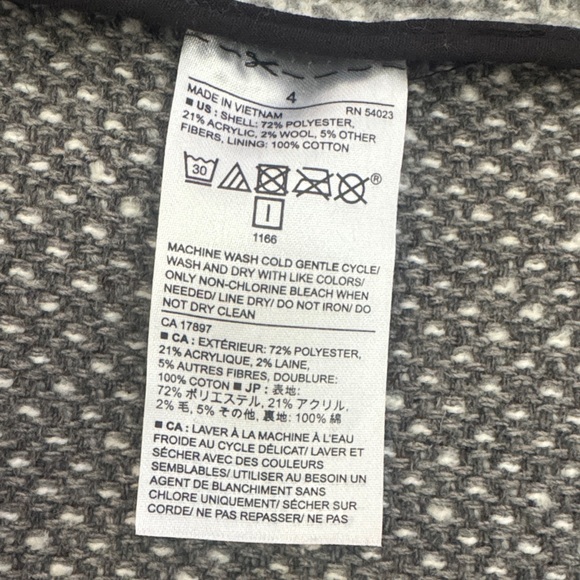 Banana Republic Factory wrap jacket with black trim - Picture 8 of 8